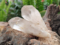 Natural Smokey Candle Quartz Crystals x 24 From Zimbabwe