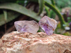Natural Amethyst, Smokey And Clear Window Quartz Crystals x 35 From Brandberg, Namibia - Toprock Gemstones and Minerals 