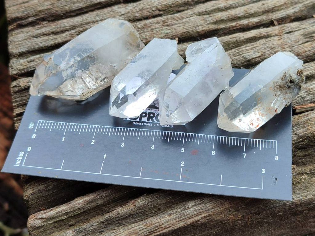 Natural Amethyst, Smokey And Clear Window Quartz Crystals x 35 From Brandberg, Namibia - Toprock Gemstones and Minerals 