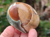 Polished Polychrome Jasper Galets x 12 From NW Coast, Madagascar