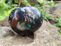 Polished Polychrome Jasper Galets x 12 From NW Coast, Madagascar