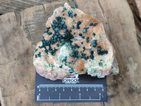 Natural Ball Malachite and Drusy Quartz On Dolomite Matrix Specimens x 2 From Mindingi Mine, Kambove, Congo