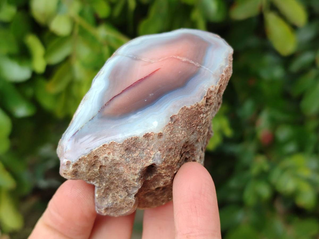 Polished Red Sashe River Agate Nodules x 6 From Sashe River, Zimbabwe - Toprock Gemstones and Minerals 