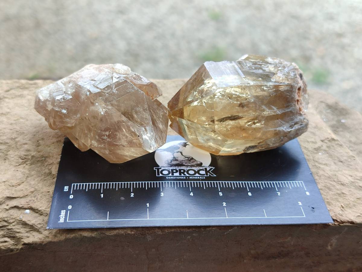 Natural Selected Luena Smokey Phantom Quartz Cluster and Crystals x 12 From Congo - Toprock Gemstones and Minerals 