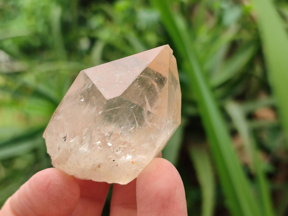 Natural Selected Luena Smokey Phantom Quartz Cluster and Crystals x 12 From Congo - Toprock Gemstones and Minerals 