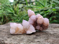 Natural Ametrine and Amethyst Spirit Quartz Clusters x 12 From South Africa