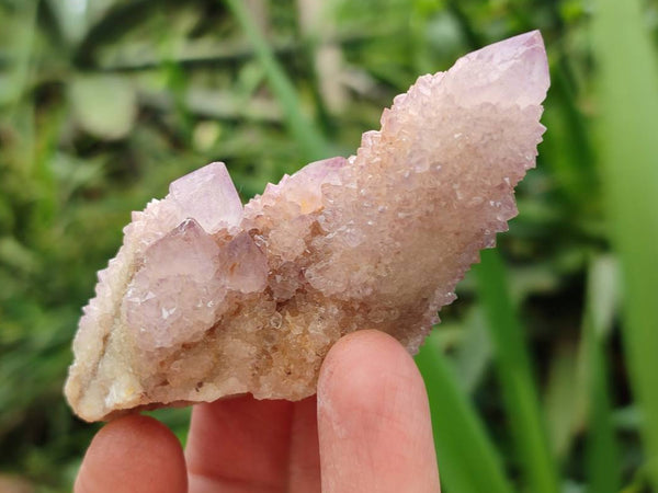 Natural Ametrine and Amethyst Spirit Quartz Clusters x 12 From South Africa