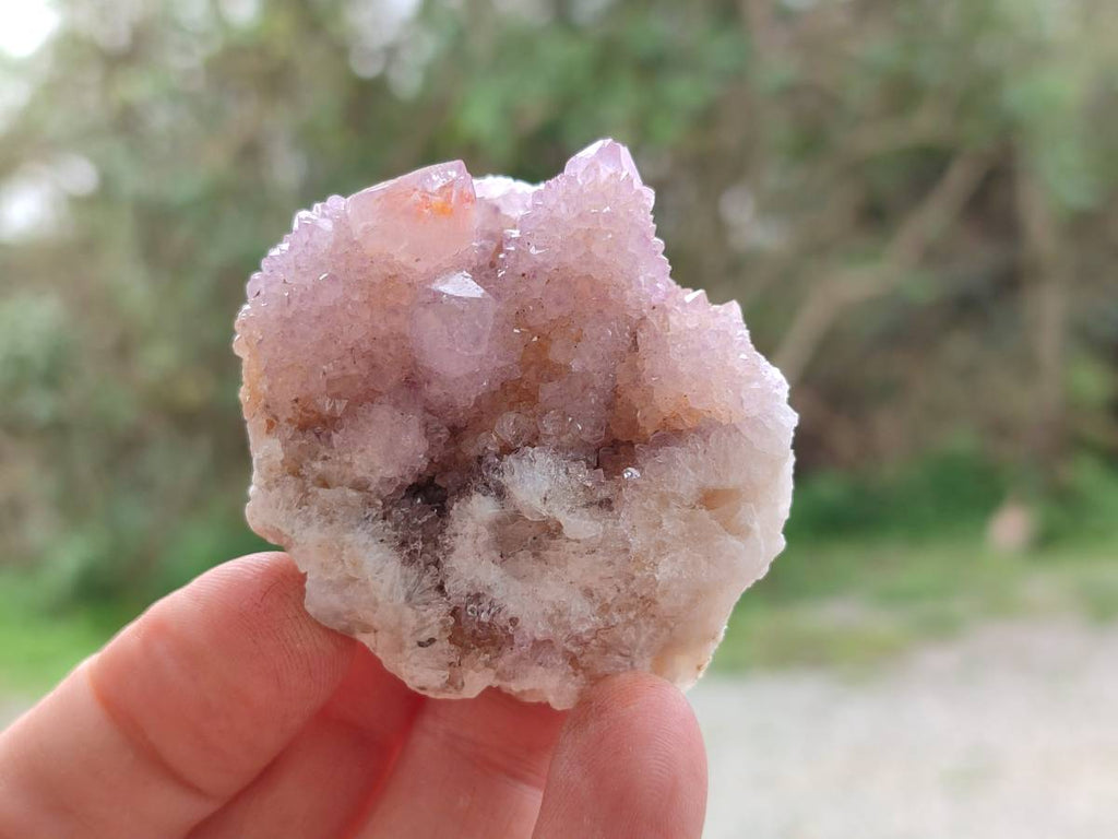 Natural Ametrine and Amethyst Spirit Quartz Clusters x 12 From South Africa - Toprock Gemstones and Minerals 