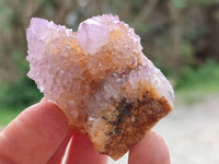 Natural Ametrine and Amethyst Spirit Quartz Clusters x 12 From South Africa