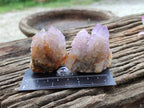 Natural Ametrine and Amethyst Spirit Quartz Clusters x 12 From South Africa - Toprock Gemstones and Minerals 