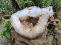 Polished XXL Agate Geode x 1 From Madagascar - Toprock Gemstones and Minerals 
