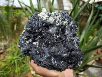 Natural Schorl Black Tourmaline Specimen x 1 From Erongo, Namibia