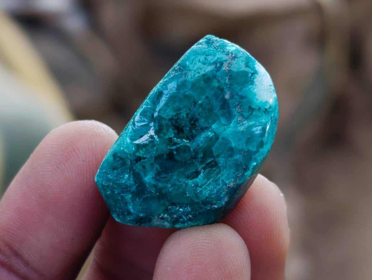 Polished Dioptase Free Forms x 41 From Likasi, Congo - Toprock Gemstones and Minerals 