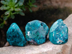 Polished Dioptase Free Forms x 41 From Likasi, Congo - Toprock Gemstones and Minerals 