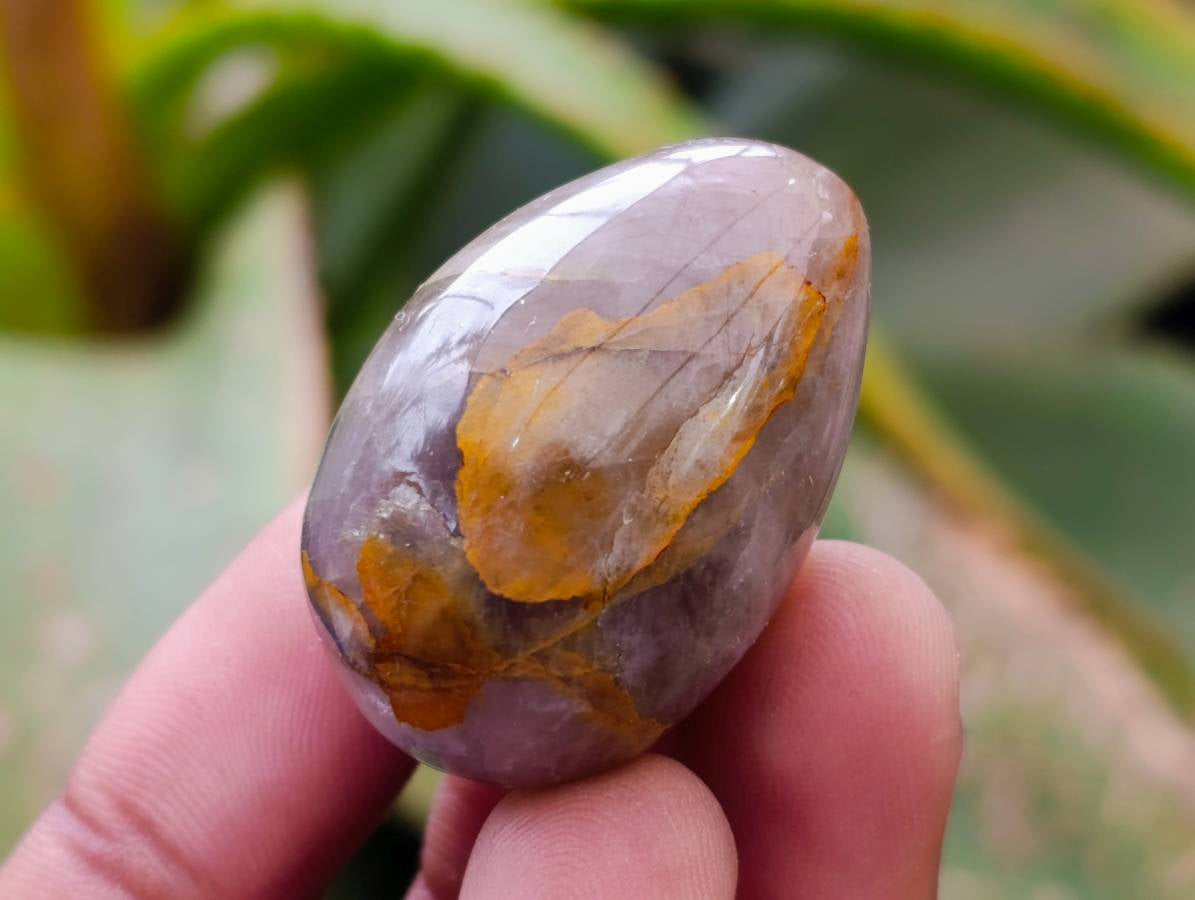 Polished Smokey Quartz Eggs x 35 From Madagascar - Toprock Gemstones and Minerals 