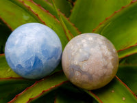 Polished Mixed Selected Multi Mineral Spheres x 6 From Madagascar