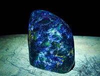 Polished Emerald Mica 'Mutokolite' Standing Free Forms x 4 From Mutoko, Zimbabwe
