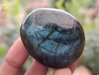 Polished Labradorite Galets x 20 From Tulear, Madagascar