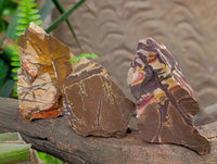 Natural Nguni Jasper Cobbed Specimens x 12 From Northern Cape, South Africa