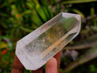 Polished Mixed Inclusion Quartz Crystals x 6 From Madagascar