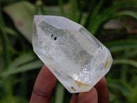 Polished Mixed Inclusion Quartz Crystals x 6 From Madagascar