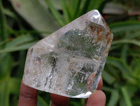Polished Mixed Inclusion Quartz Crystals x 6 From Madagascar