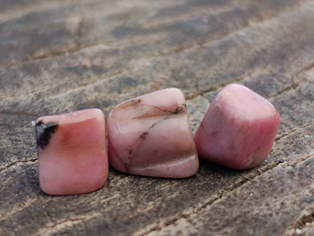 Polished Rhodonite Tumbled Stones x 6.1 Kg Lot  From Ambindavato, Madagascar - Toprock Gemstones and Minerals 
