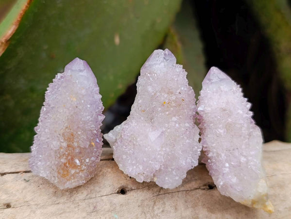 Natural Amethyst Spirit Quartz Crystals x 35 From Boekenhouthoek, South Africa
