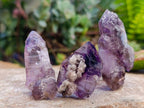 Natural Window Amethyst Crystals x 12 From Chiredzi, Zimbabwe - Toprock Gemstones and Minerals 