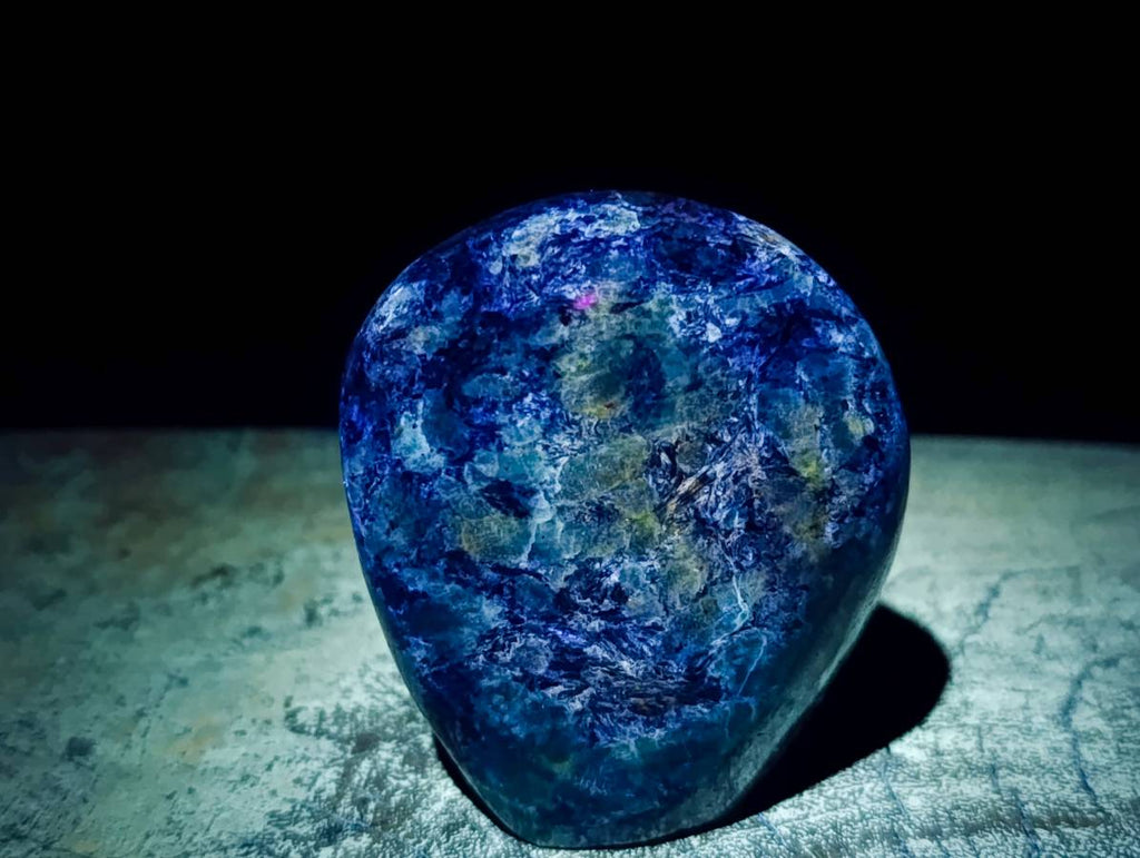 Polished Emerald Mica 'Mutokolite' Standing Free Forms x 4 From Mutoko, Zimbabwe - Toprock Gemstones and Minerals 