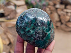 Polished Emerald Mica 'Mutokolite' Standing Free Forms x 4 From Mutoko, Zimbabwe - Toprock Gemstones and Minerals 