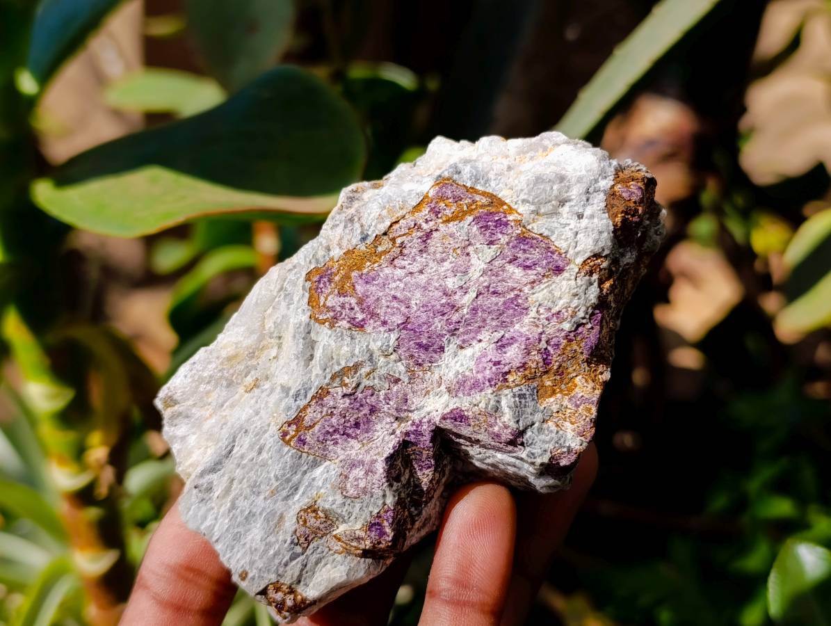 Natural Metallic Purpurite Specimens x 10 From Erongo, Namibia - Toprock Gemstones and Minerals 
