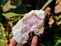 Natural Metallic Purpurite Specimens x 10 From Erongo, Namibia