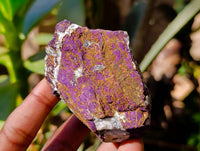 Natural Metallic Purpurite Specimens x 10 From Erongo, Namibia