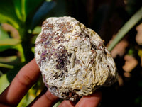 Natural Metallic Purpurite Specimens x 10 From Erongo, Namibia