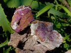 Natural Metallic Purpurite Specimens x 10 From Erongo, Namibia - Toprock Gemstones and Minerals 