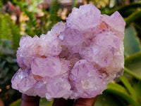 Natural Amethyst Spirit Quartz Clusters x 3 From Boekenhouthoek, South Africa