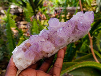 Natural Amethyst Spirit Quartz Clusters x 3 From Boekenhouthoek, South Africa