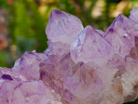 Natural Amethyst Spirit Quartz Clusters x 3 From Boekenhouthoek, South Africa