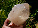 Polished Pearly Smokey Quartz Crystals x 2 From Angola - Toprock Gemstones and Minerals 