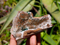 Natural Ball Malachite and Drusy Quartz On Dolomite Matrix Specimens x 6 From Mindingi Mine, Kambove, Congo