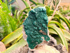 Natural Ball Malachite and Drusy Quartz On Dolomite Matrix Specimens x 2 From Mindingi Mine, Kambove, Congo - Toprock Gemstones and Minerals 