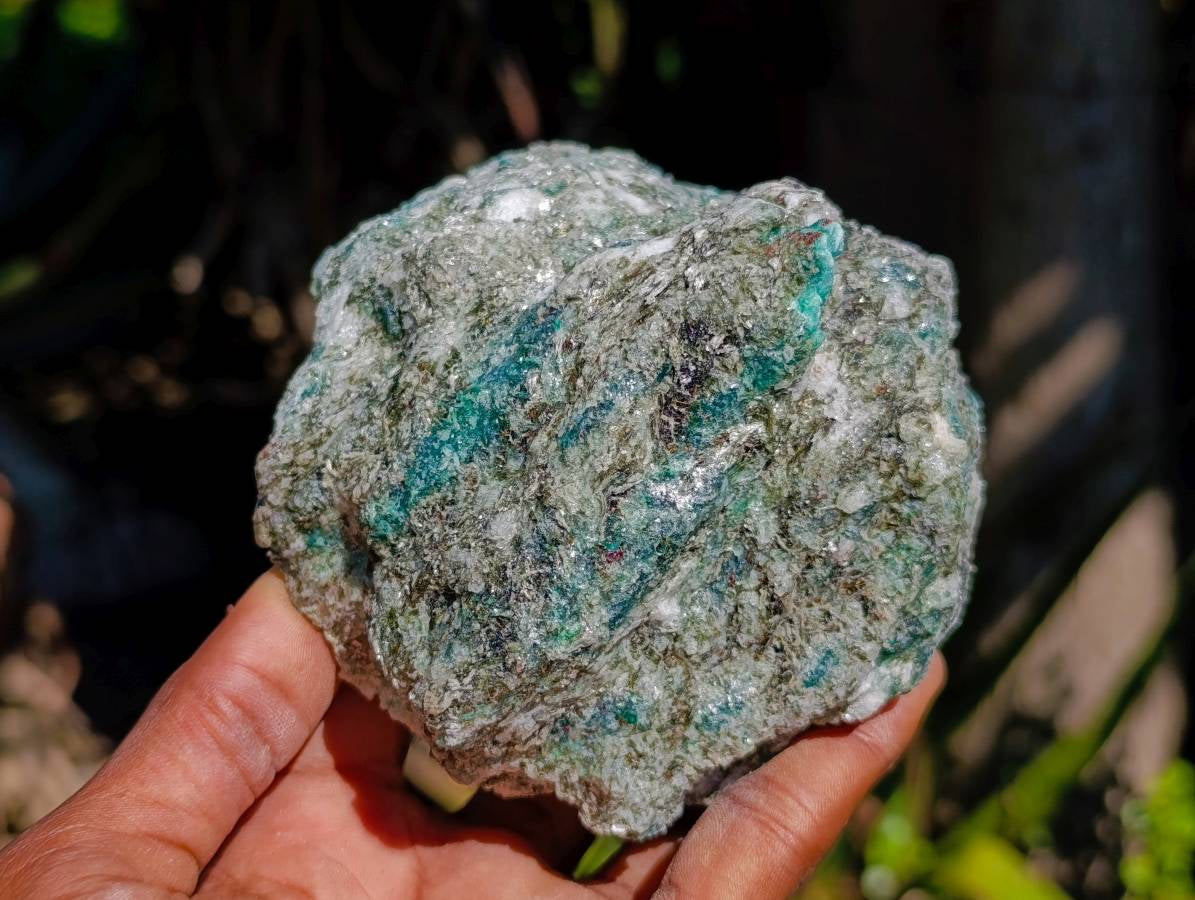 Natural Rose Quartz And Emerald Mica 'Mutokolite' Rough Specimens x 5 From Southern Africa - Toprock Gemstones and Minerals 