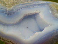 Polished Blue Lace Agate Standing Free Forms x 1 From Nsanje, Malawi - Toprock Gemstones and Minerals 