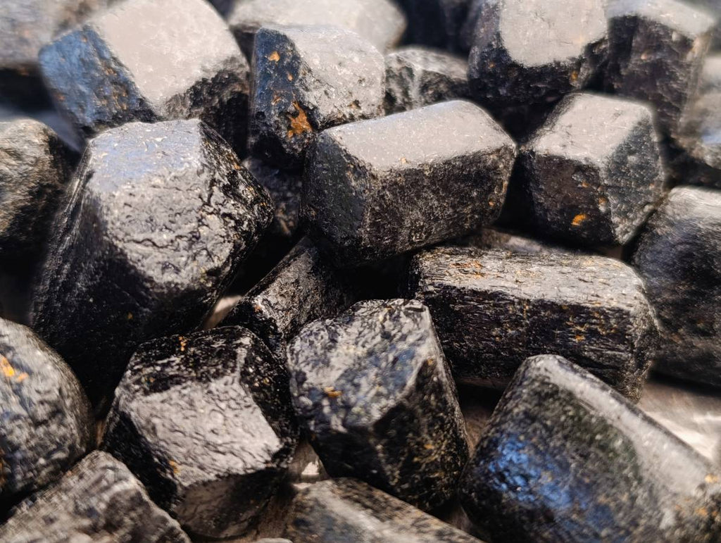 Natural Alluvial Schorl Black Tourmaline Crystals x 2.84 Kg Lot From Zimbabwe - Toprock Gemstones and Minerals 