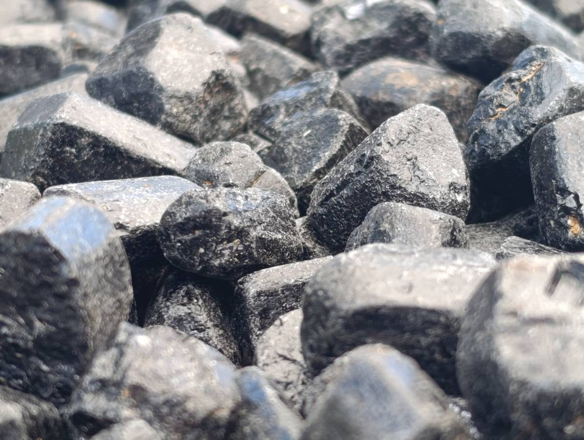 Natural Alluvial Schorl Black Tourmaline Crystals x 2.84 Kg Lot From Zimbabwe - Toprock Gemstones and Minerals 