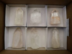 Polished Quartz Crystals x 6 From Madagascar - Toprock Gemstones and Minerals 