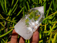Polished Quartz Crystals x 6 From Madagascar