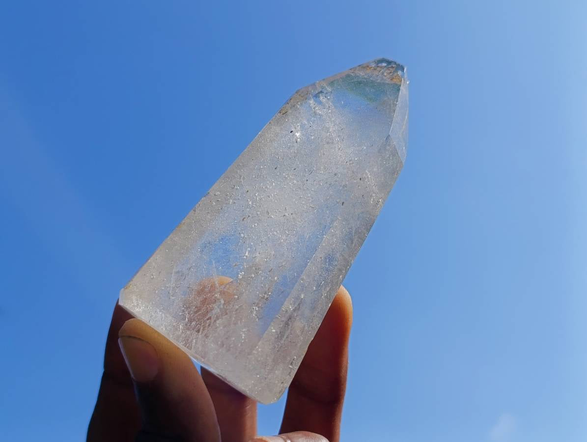 Polished Quartz Crystals x 6 From Madagascar - Toprock Gemstones and Minerals 