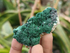 Natural Ball Malachite and Drusy Quartz On Dolomite Matrix Specimens x 6 From Mindingi Mine, Kambove, Congo - Toprock Gemstones and Minerals 